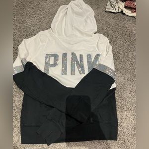 Victoria secret bling hoodie